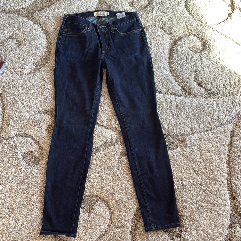 Women’s Carhartt skinny slim jeans 4